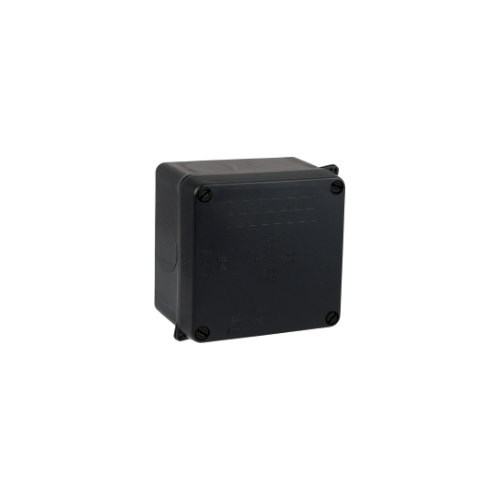 Sealed Junction box 100x100x55 Internal dimensions. IP65 IK07. ¼ turn screw. - 815N