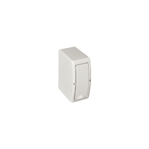  62x140x85, 2 Modules, Vertical Opening, White - 8692S