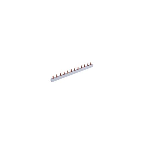  SOLERA Bushbar end taps, 28X2 MODULES, SECTION 16MM, LENGTH 1000MM - P2P100016