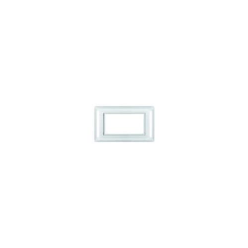  SOLERA Frame 6M Cover plate, White/Metallic - A76M