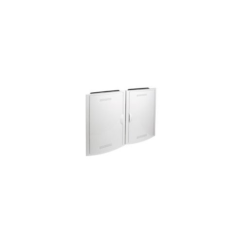  SOLERA 2 sockets 2P+E, 16A 250V, incl. 2 keys. 35mm DIN - 5508/2BL