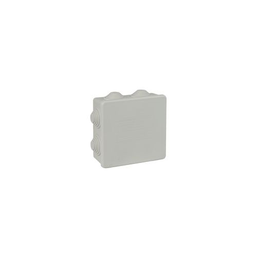 Sealed Junction box 100x100x45, IP 55, IK 07, Grey - 615U