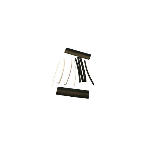  18 heat shrinkable tubes 8cmts.2x Ø 3.5mm + 2x Ø 5mm + 2xØ 7mm, red, Blue & black. - BOLTBR-2
