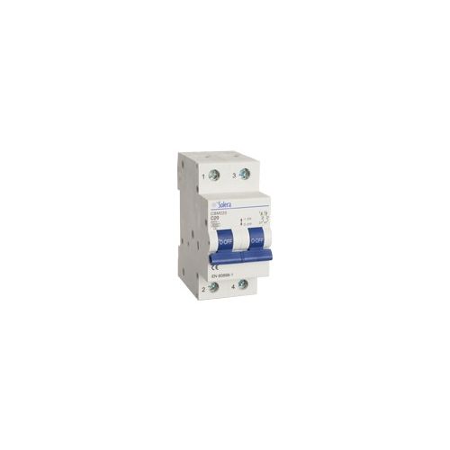  SOLERA 2 Modules, 50A, 6kA, C Curve - CBM250