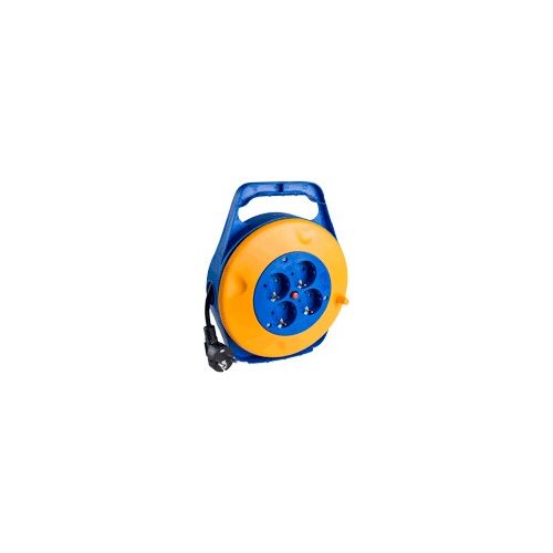  4 Sockets, 3G1.5, H05VVF, 10m, Child protection - 7412/1