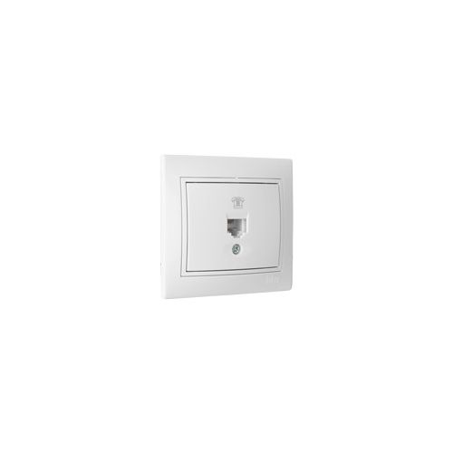  SOLERA Data connector RJ45. Cat 6, Frame included, WHITE - ERP88U