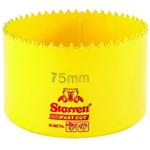 Starrett Fast Cut Hole Saw FCH075M-G