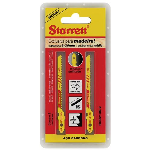 Starrett Jigsaw Wood Blade (Carbon Steel Wood) HCU214S-2