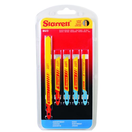Starrett Jig Saw Blade Kit BU3