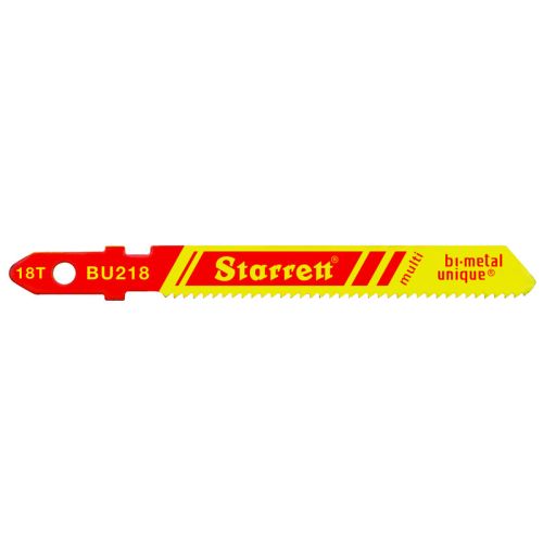 Starrett Bi-Metal Unique Multi - Jig Saw Blade BU218-2
