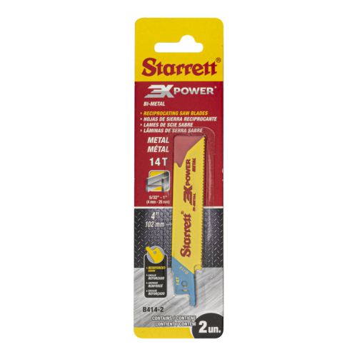Starrett Metal Cut Reciprocating Saw Blade B414-2