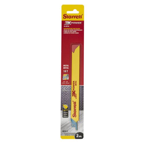 Starrett Metal Cut Reciprocating Saw Blade B818-2