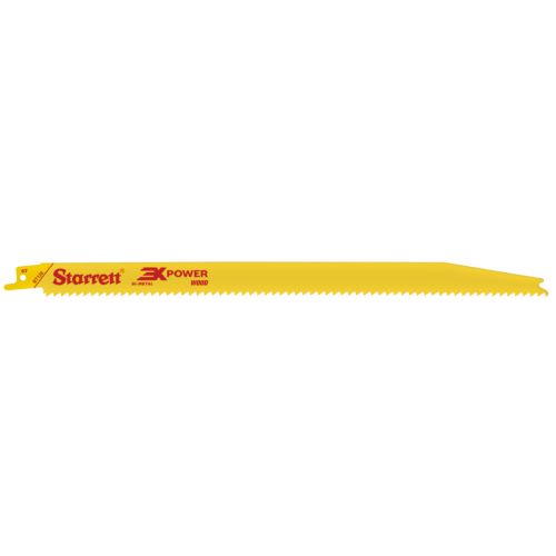 Starrett Sharp Bi-Metal Reciprocating Saw Blade BT126-50