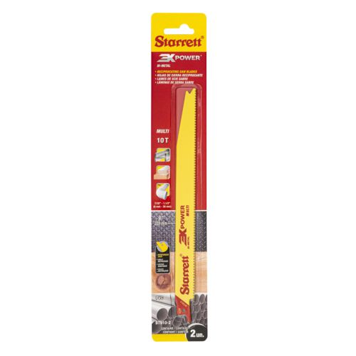 Starrett Sharp Bi-Metal Unique™ Reciprocating Saw Blade BT910-2