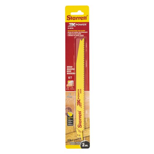 Starrett Sharp Bi-Metal Unique™ Reciprocating Saw Blade BT96-2