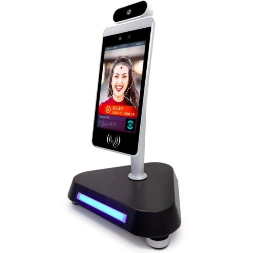 Contactless Thermal Temperature and Face Recognition Kiosk - Floor Stand 0.6m