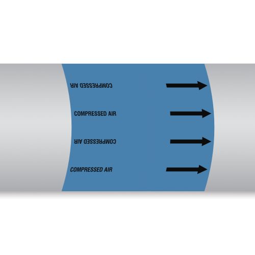 BRADY Pipe and valve markers 308798