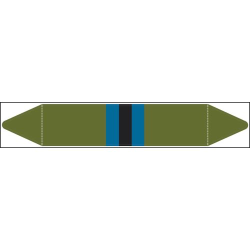 BRADY Pipe and valve markers 308782