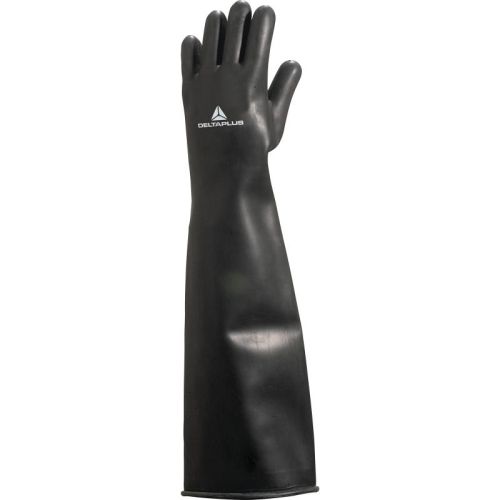DeltaPlus LA600 Black Latex Glove Length 60cm