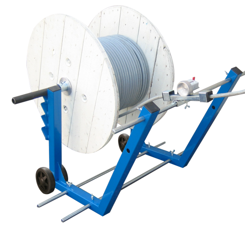 ST1 Trolley-unwinder ST1, for cable drum  max. wt. 300 kg - E3008010