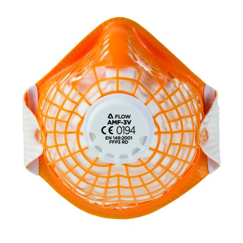 Alpha Flow FFP3 w/valve - 10 Per pack 