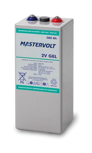 Mastervolt 68000580 MVSV Gel Battery 2V 580Ah (*)