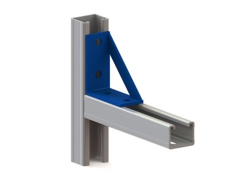 NICZUK Connecting plate XZ7-MB for channels type MF fire zinc-plating