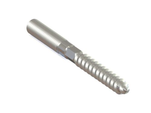 NICZUK Double threaded screw 8X80