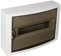 362x250x104, 14 Modules, Horizontal Opening, White - R5021