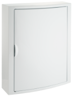  362x438x104, 28 Modules, Horizontal Opening, White - 5281