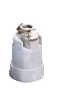  SOLERA Thread holder E40. Anti rotation protection. Shok protected, 16A, 250V, white - 777SS