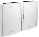 SOLERA IT boards Double board Flush, 685x530x85,Linkable, empty cabinets - 5504/2