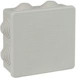 Sealed Junction box 153x110x55, IP 55, IK 07, Grey - 616