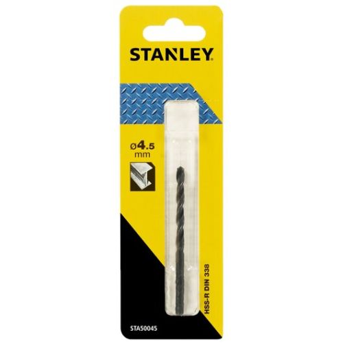 STANLEY 4.5 x 47 x 80mm HSS-R Drill Bit STA50045-QZ